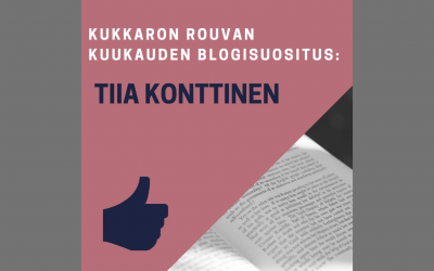 Kuukauden blogisuositus: Tiia Konttinen