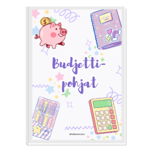 Budjettipohjat - paperinen