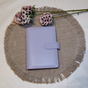 Budget binder, käteiskansio vaalean lila