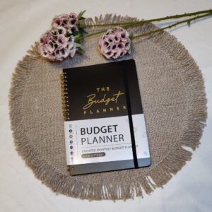 Budget planner, budjettivihko musta